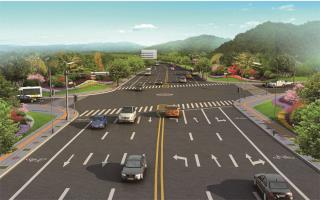 Construction of Phase I and II Road Network in Dongcheng District, Fuping County